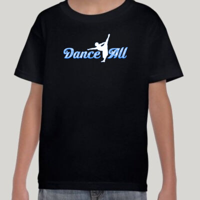 Dance 4 All - Kids Blue Logo T-Shirt Thumbnail