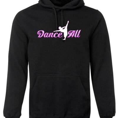 Dance 4 All - Adult Pink Logo Hoodie Thumbnail