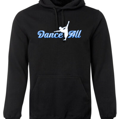 Dance 4 All - Adult Blue Logo Hoodie Thumbnail