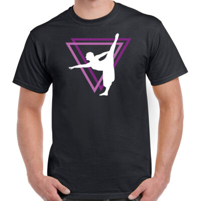 Dance 4 All - Adult Pink Silhouette Shirt 2024 Thumbnail