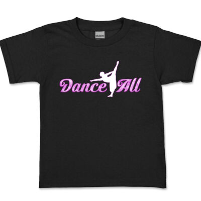Dance 4 All - Toddler Pink T-Shirt Thumbnail